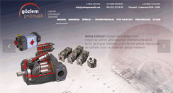 Desktop Screenshot of gozlempnomatik.com